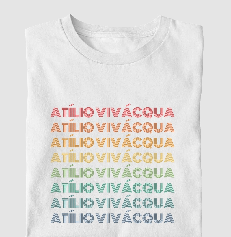 Atílio Vivácqua Letreiro Retrô