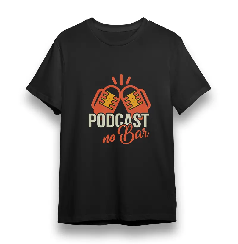 Camiseta Podcast no Bar 