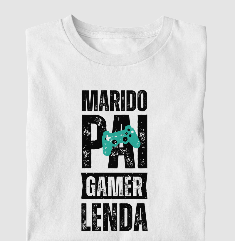 Marido Pai Gamer Lenda