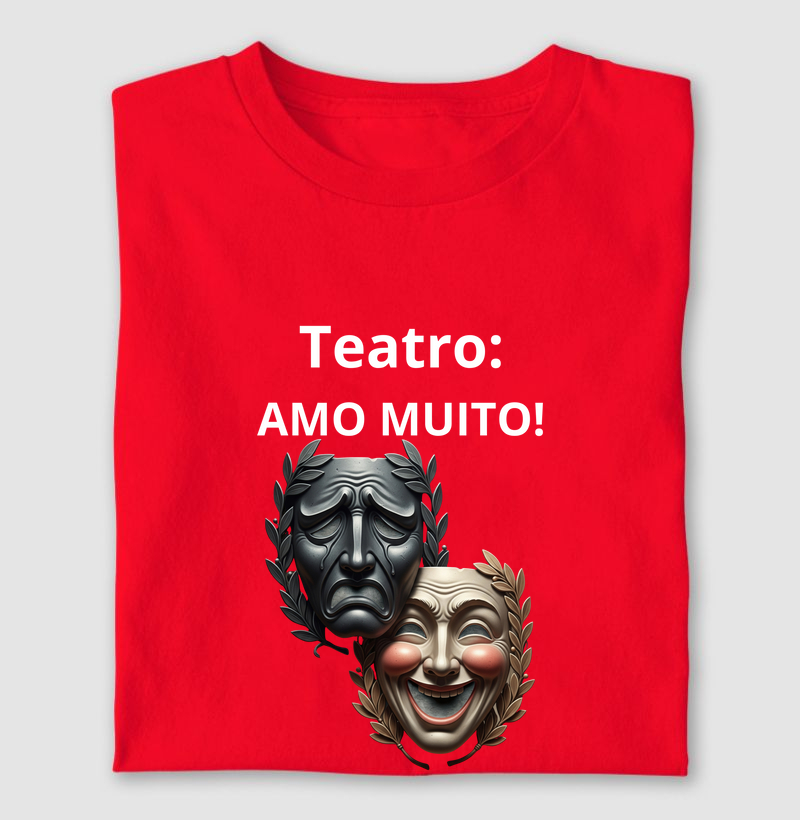TEATRO AMO MUITO COM MÁSCARAS!