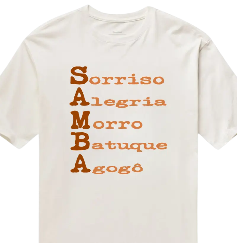 O SAMBA PRA MIM - Oversized