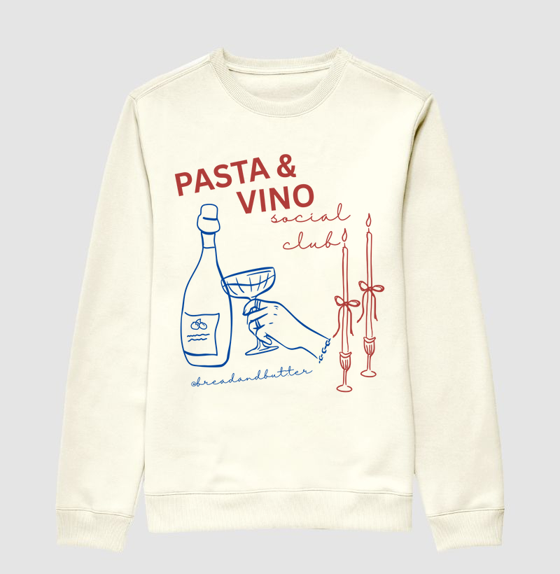 Moletom Pasta & Vino 