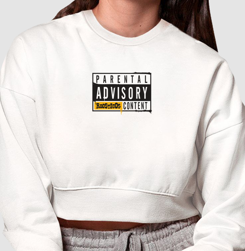 Cropped Moletom Roosticos Content