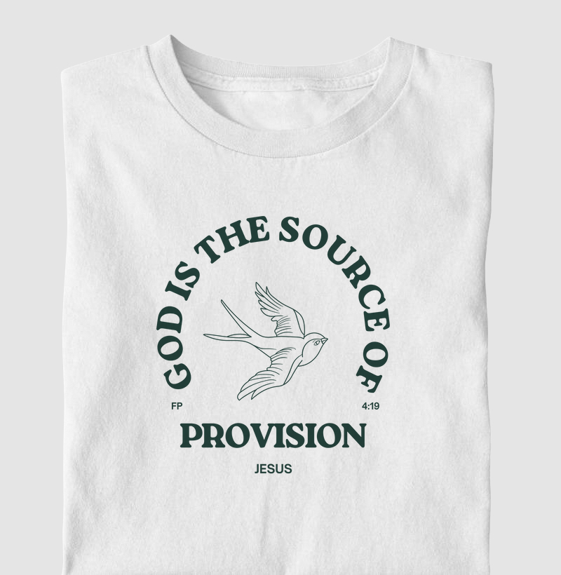 God is the source of provision