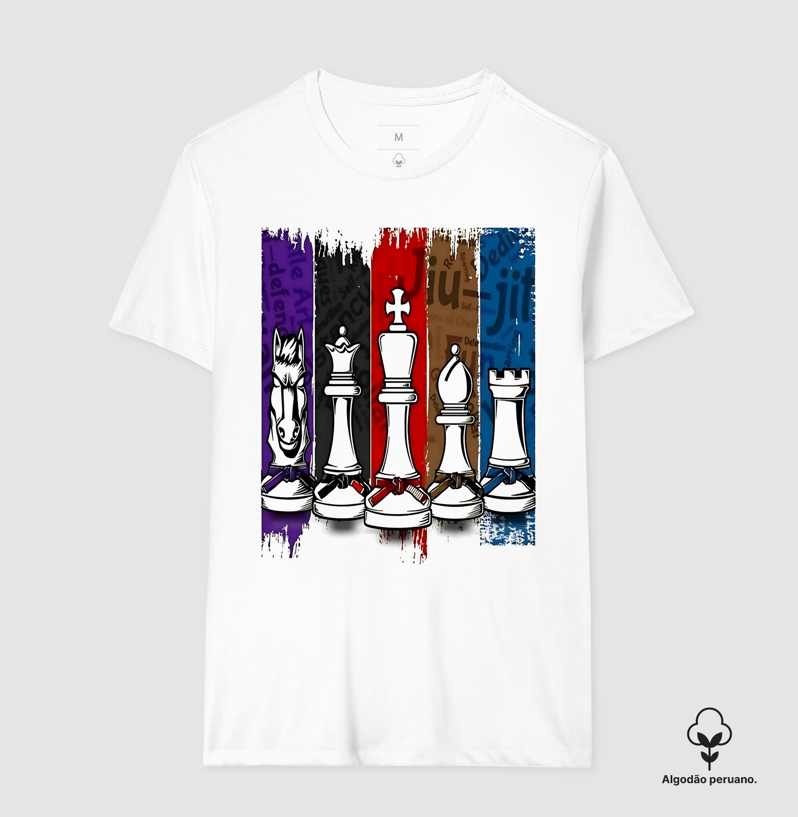 Camiseta Chess BJJ – Estratégia e Arte Suave