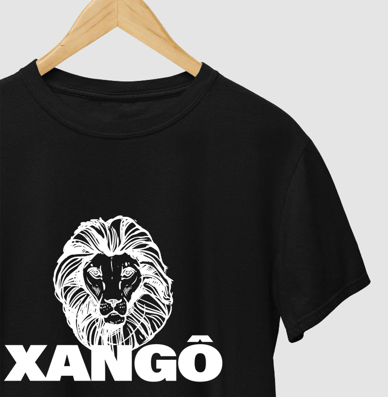 Camiseta Xangô com Leão