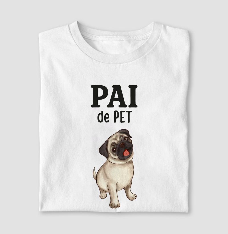 Pai de pet - Pug