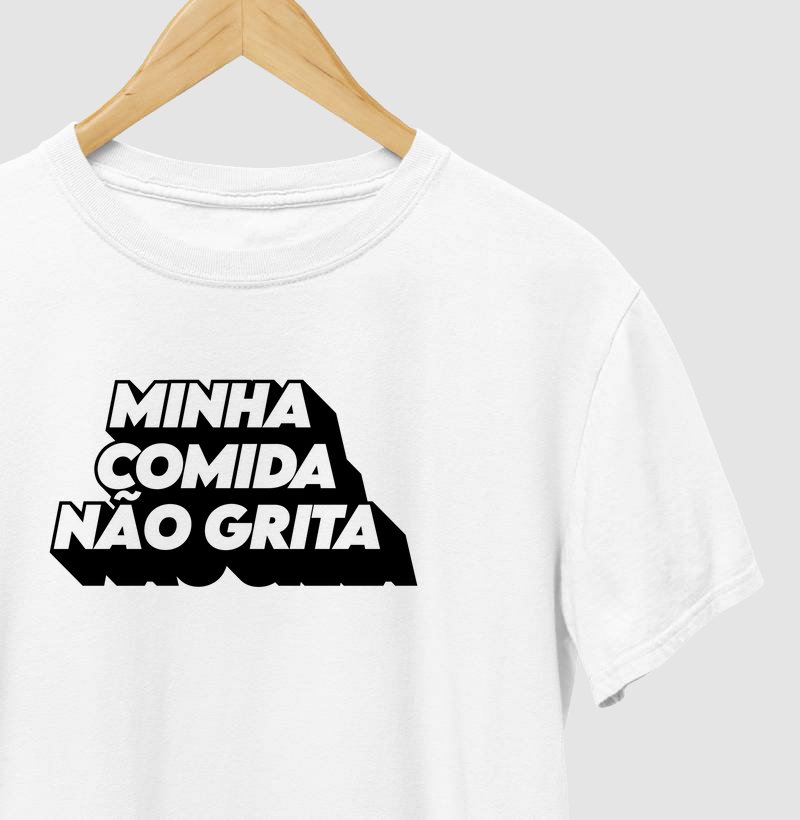 Minha comida não grita
