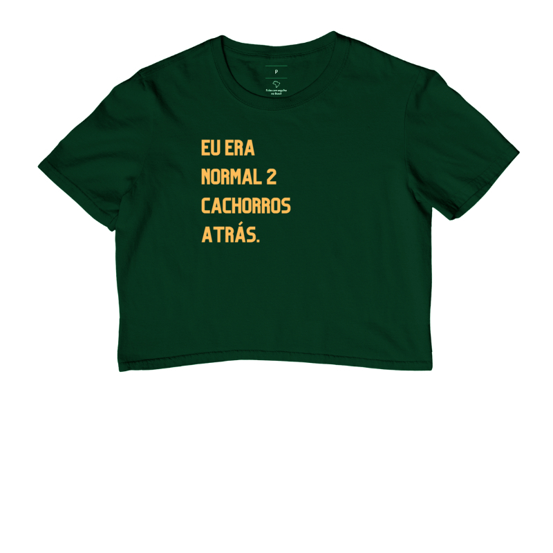 Cropped/ eu era normal