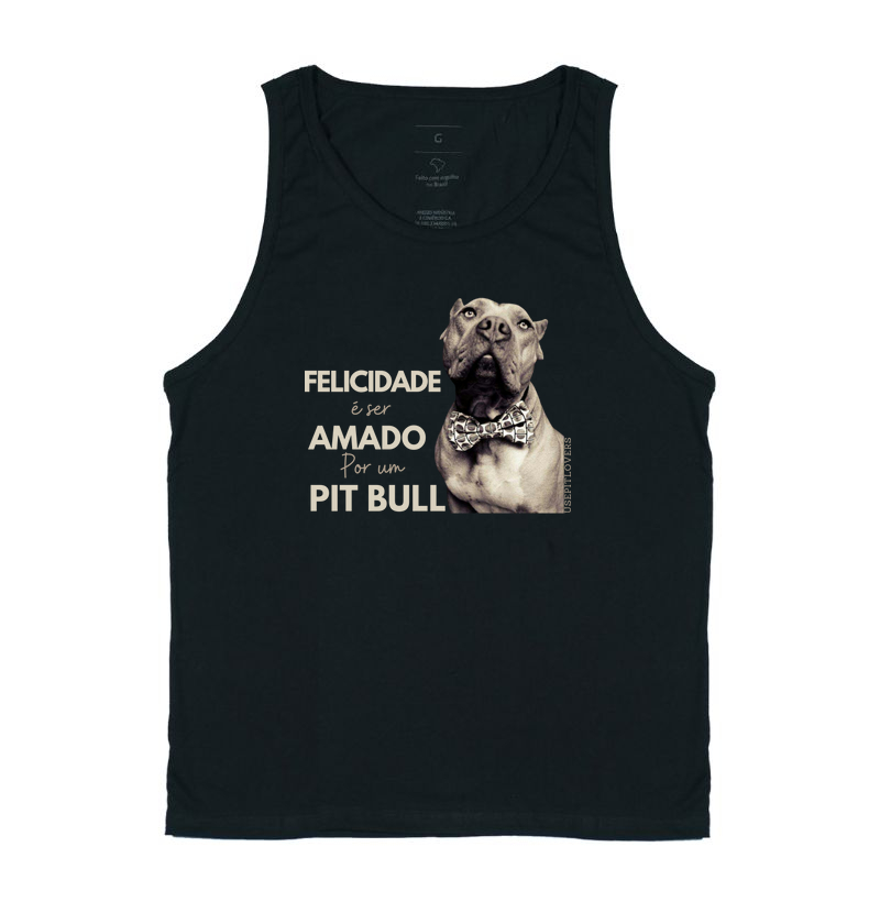 FELICIDADE É SER AMADO POR UM PIT BULL