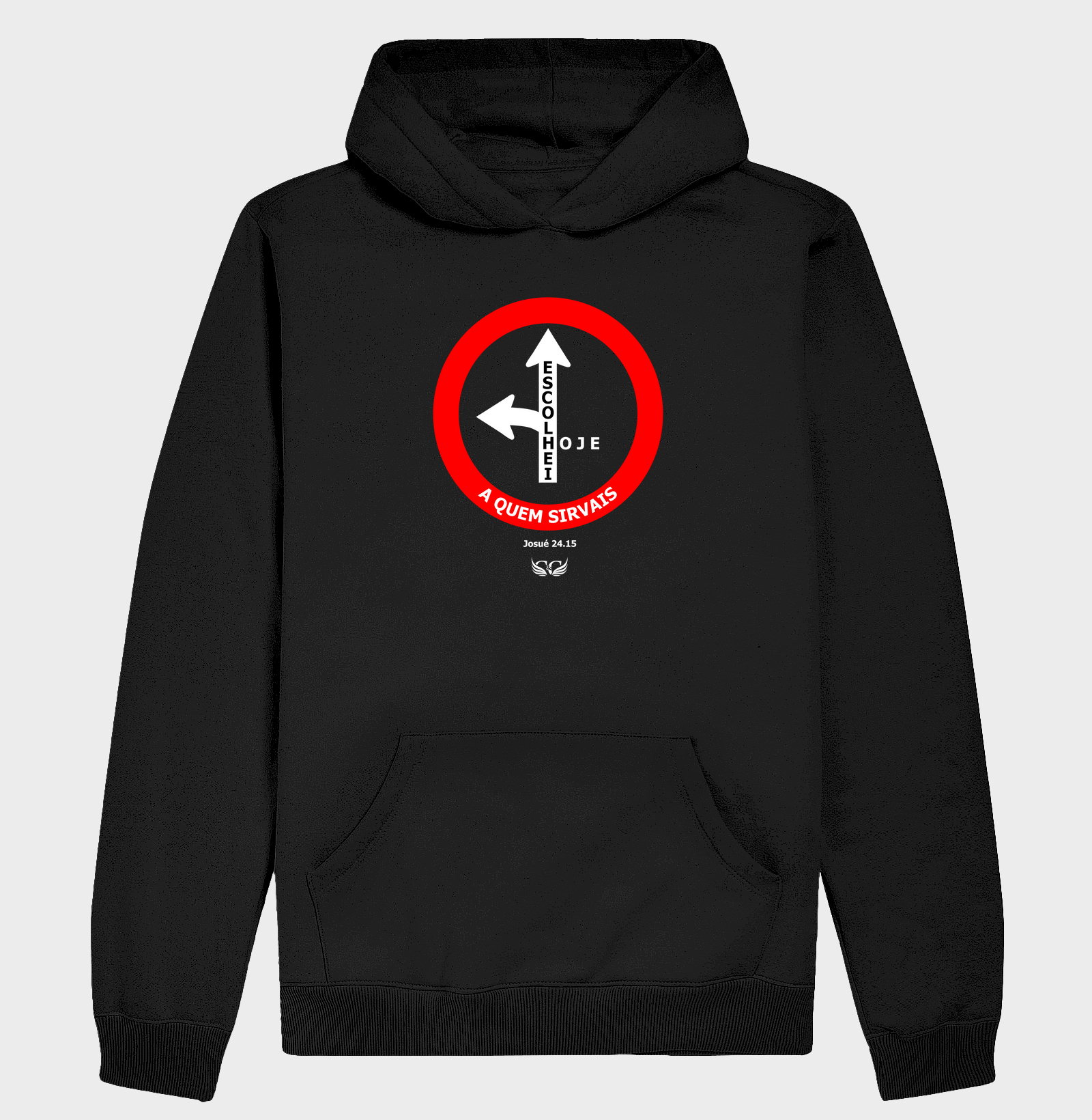 Camiseta Personalizada Escolhei hoje a quem sirvais. Josué 24.15