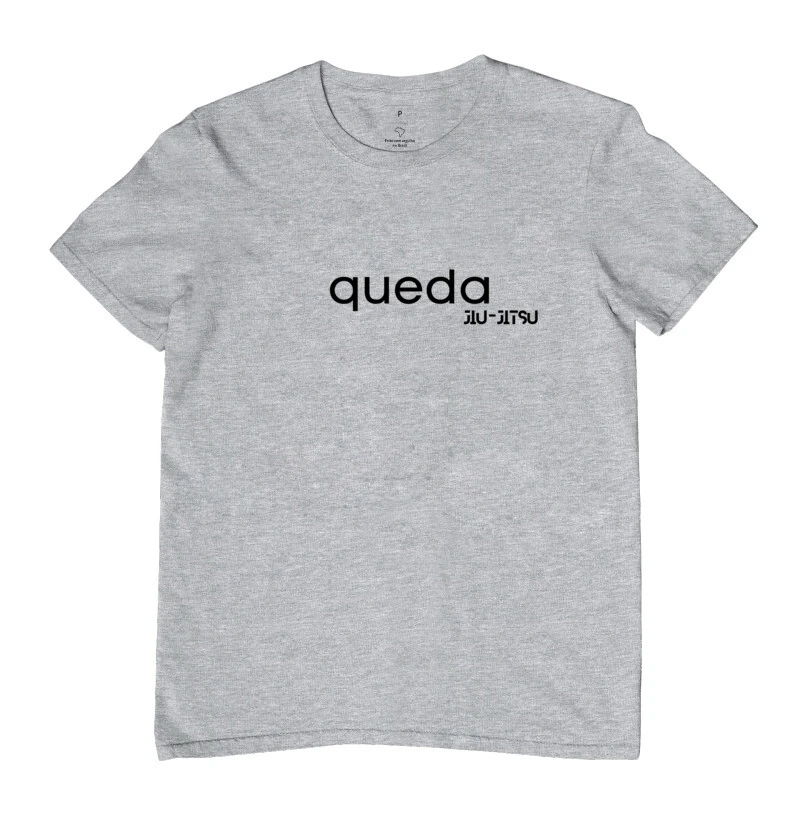 Camiseta Frase Jiu-jitsu Masculina e Feminina  