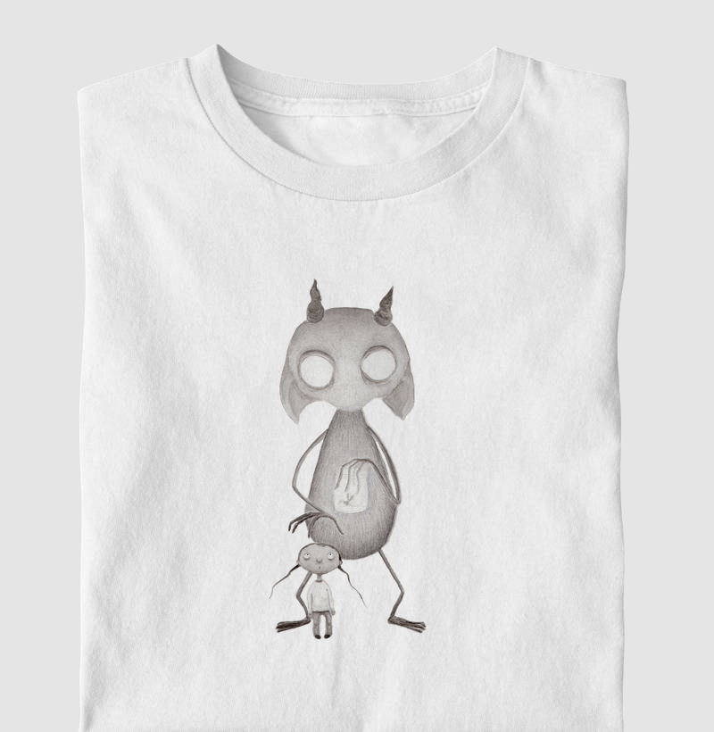 Camiseta Infantil O Medo