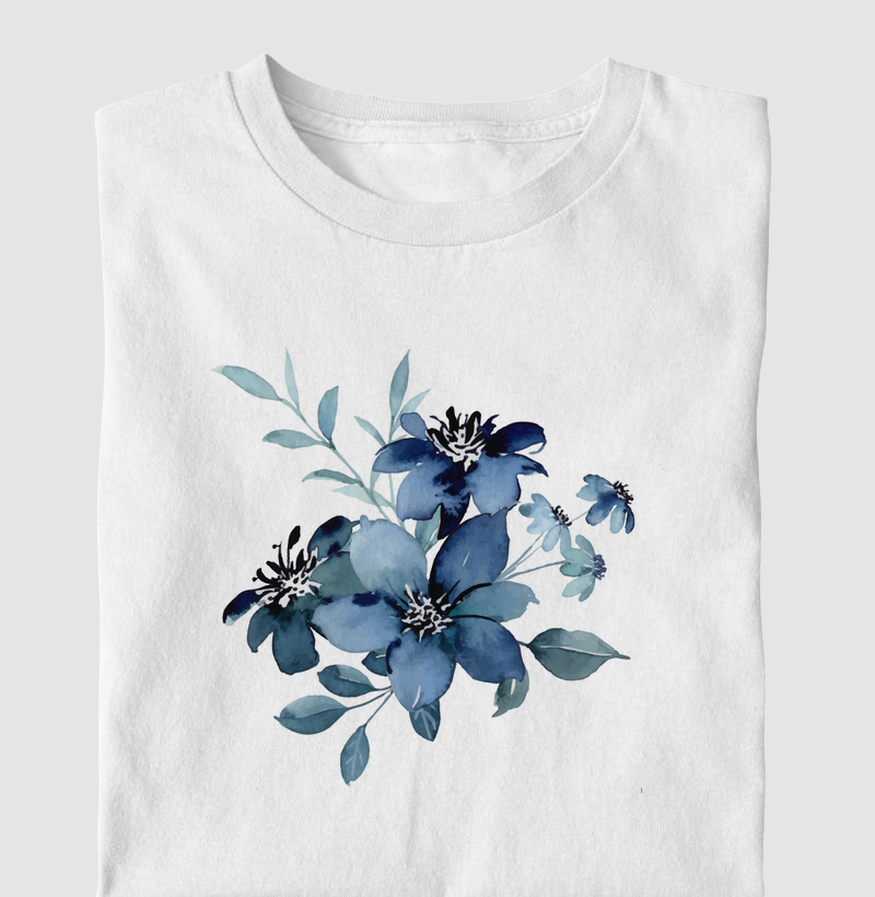 HONESTEE FLOR AZUL