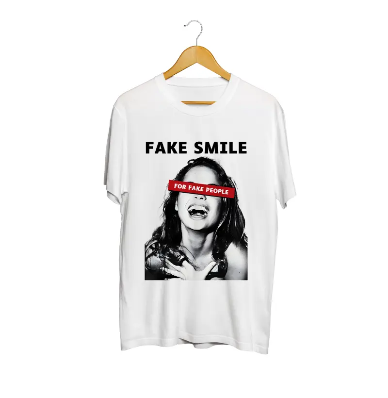 fake smile for fake people