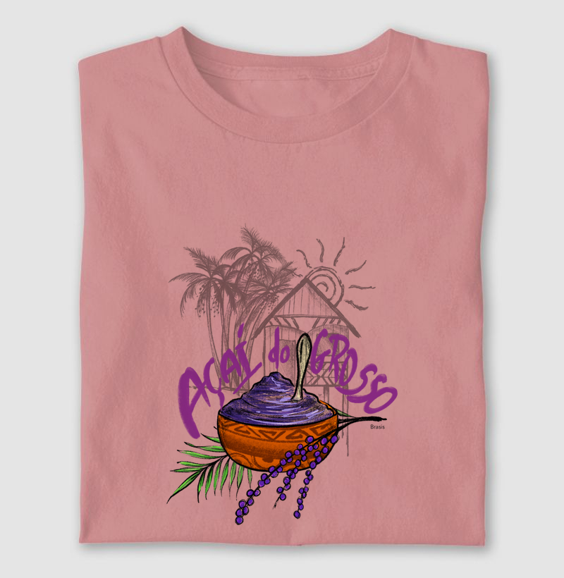 Estampa "Açaí do grosso"