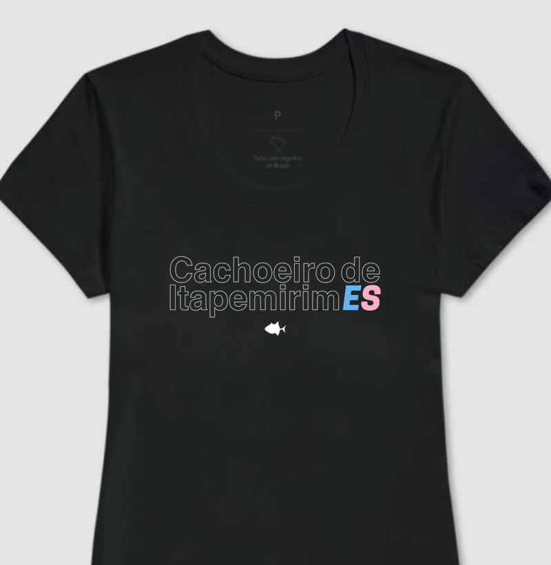 Cidades Cachoeiro de Itapemirim ES Colorido - Feminina - #28569