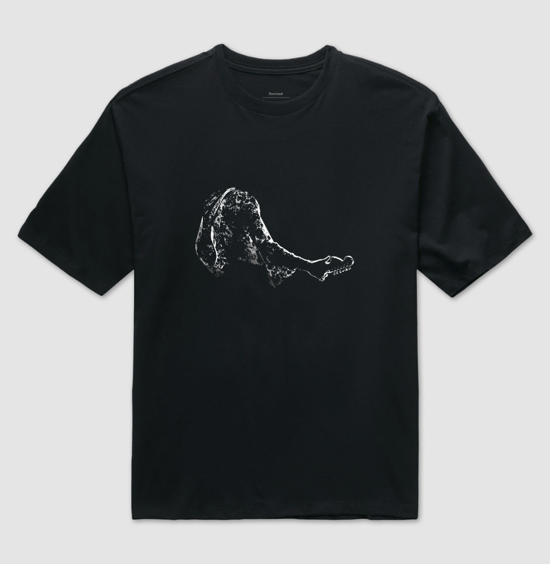 Left Handed Guitar God Silhouette