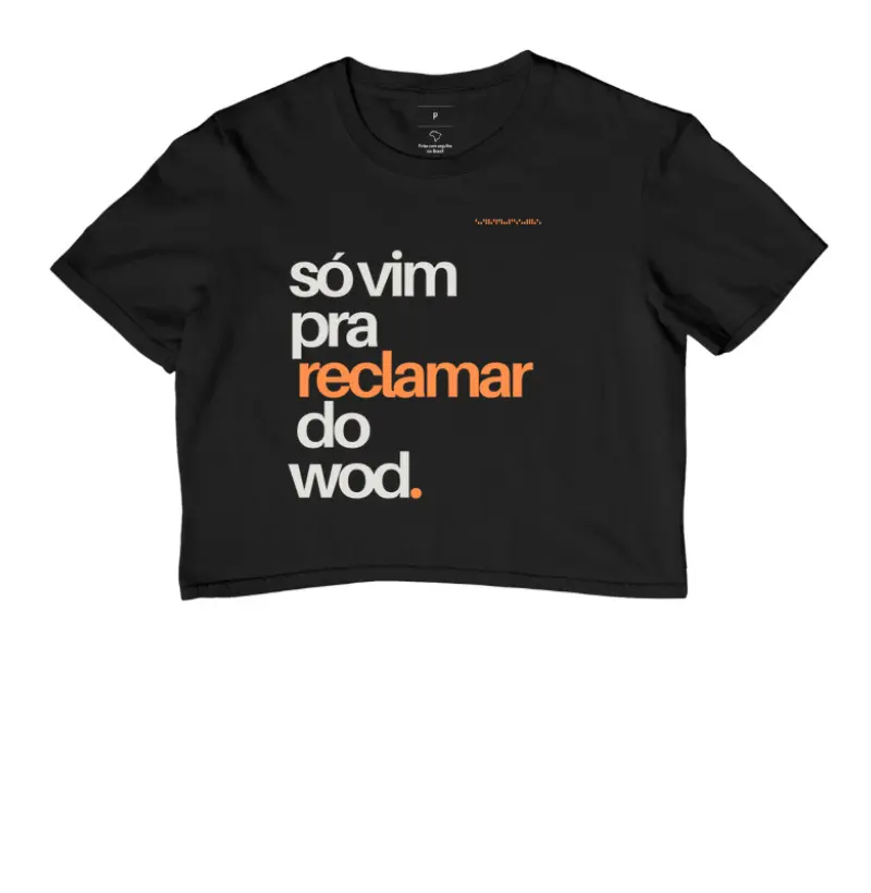 Cropped - Só vim reclamar