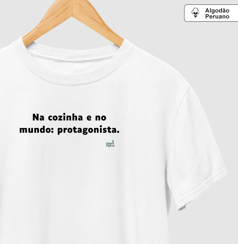 Na cozinha e no mundo: protagonista.