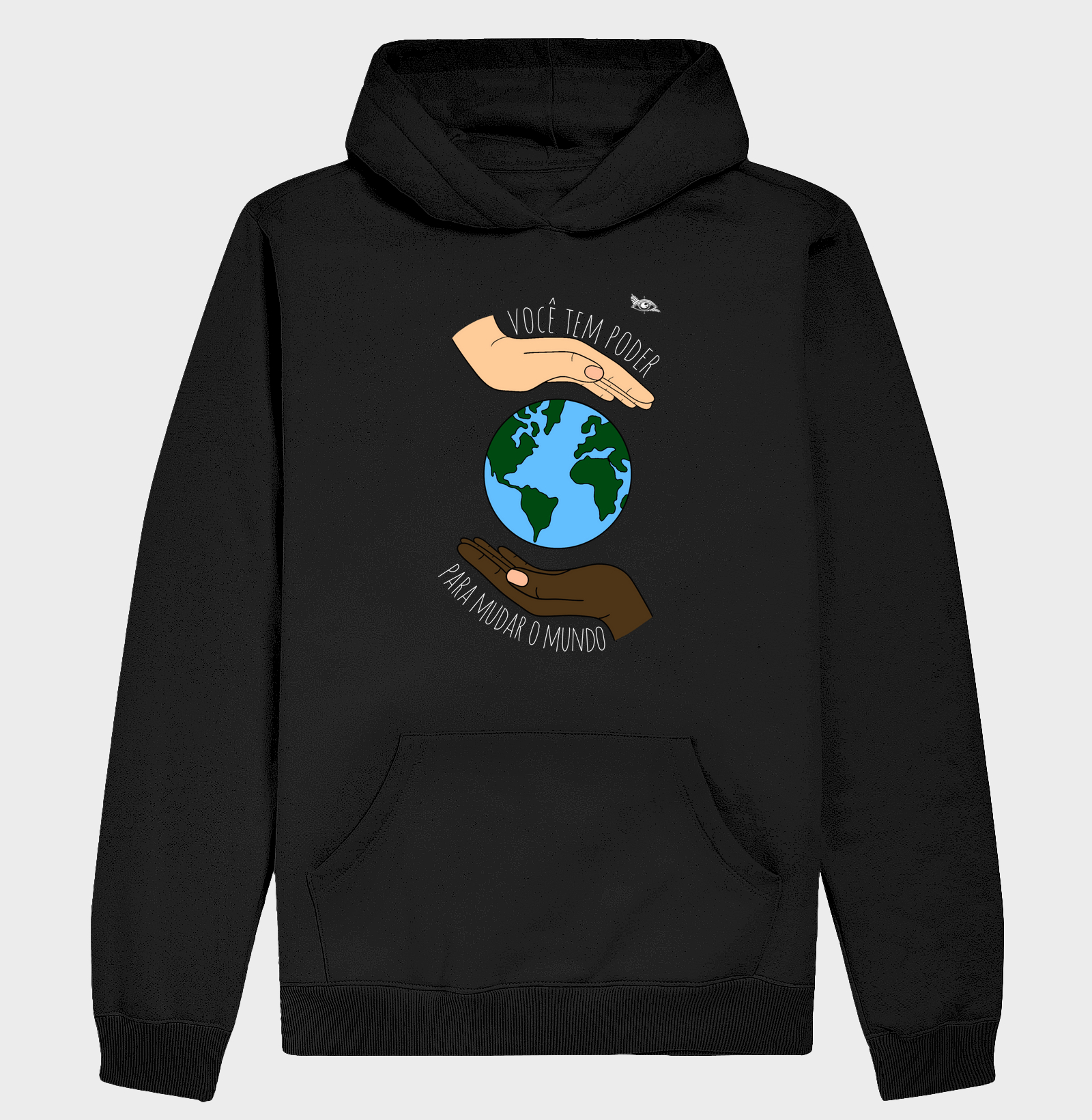 Camiseta Algodão Peruano Mudar o Mundo