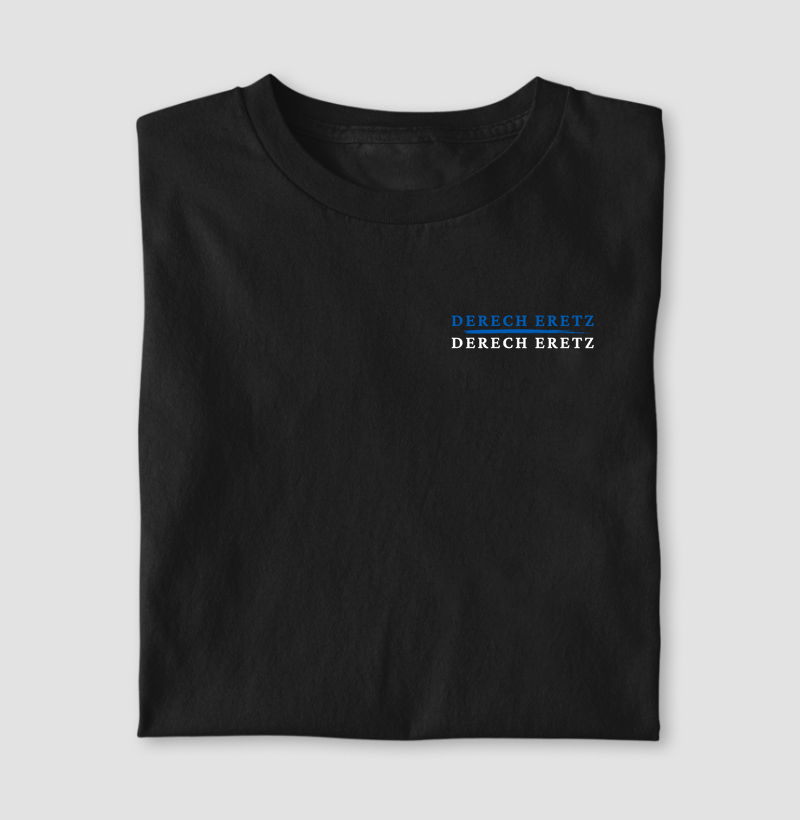 Camiseta Derech Eretz Básica Logo Yisrael 00005 – Mann