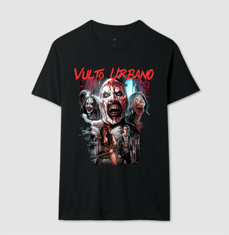Camiseta Horror Terrifier 2 Heart Stopper Vulto Urbano