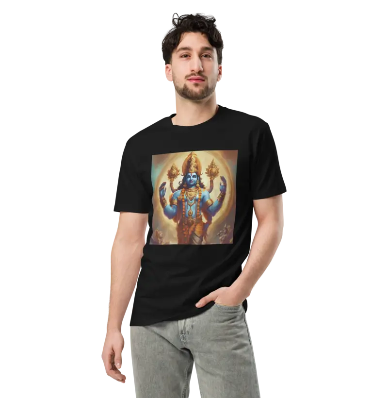 Transforme-se em um Sustentador Cósmico: Adquira a Camiseta do Arquétipo Vishnu!
