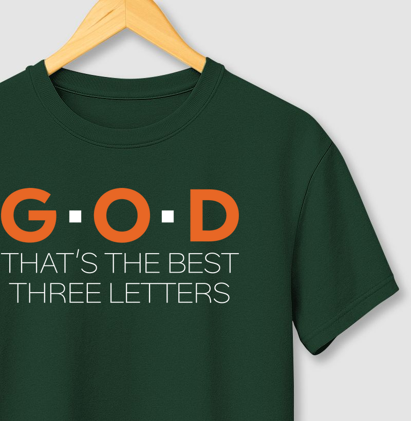 G O D - that's the best three letters