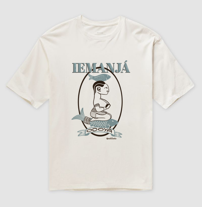 Camiseta Oversized- Iemanjá