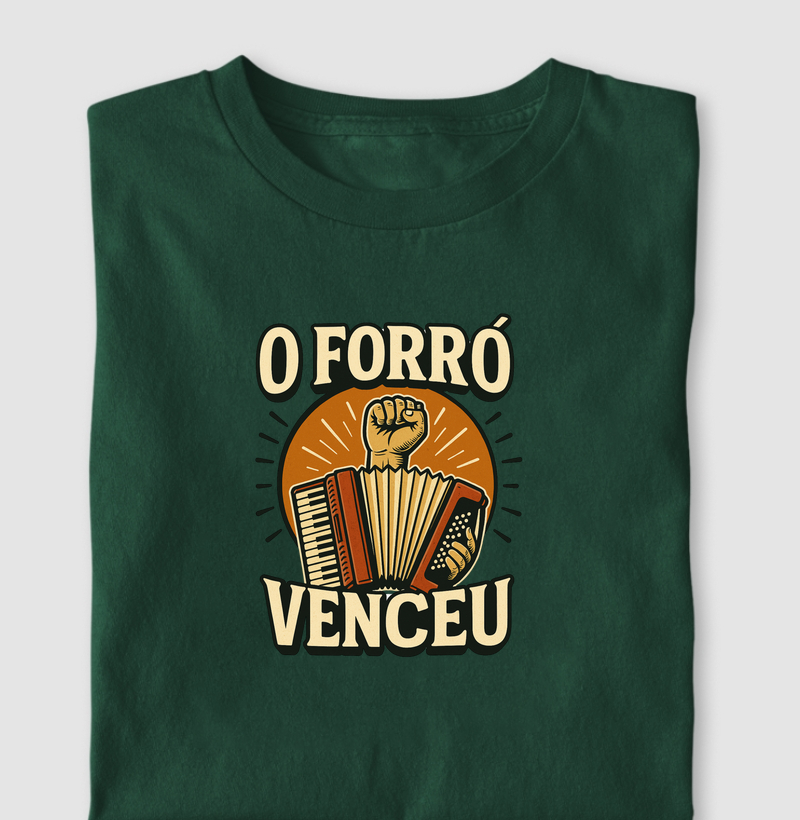 O forró venceu