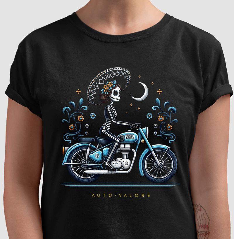 Dark Rider Vibes (textura de bordado)