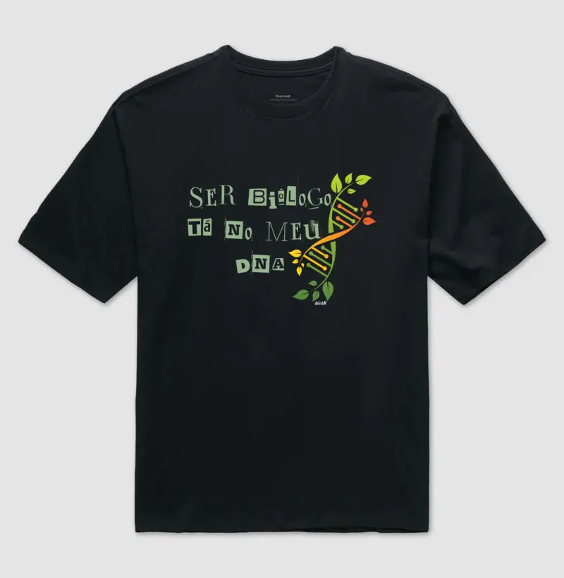 Ser biólogo tá no meu dna