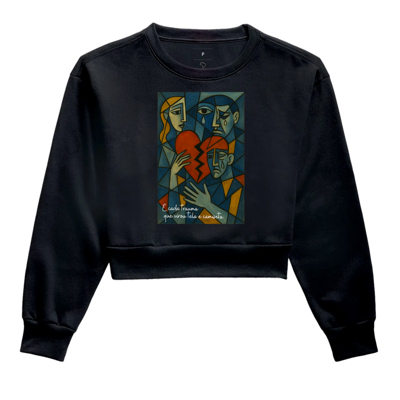 É cada trauma que virou tela e camiseta.
