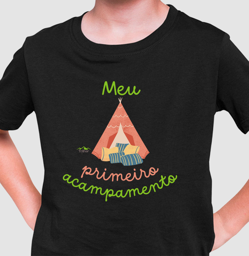 Meu primeiro acampamento!