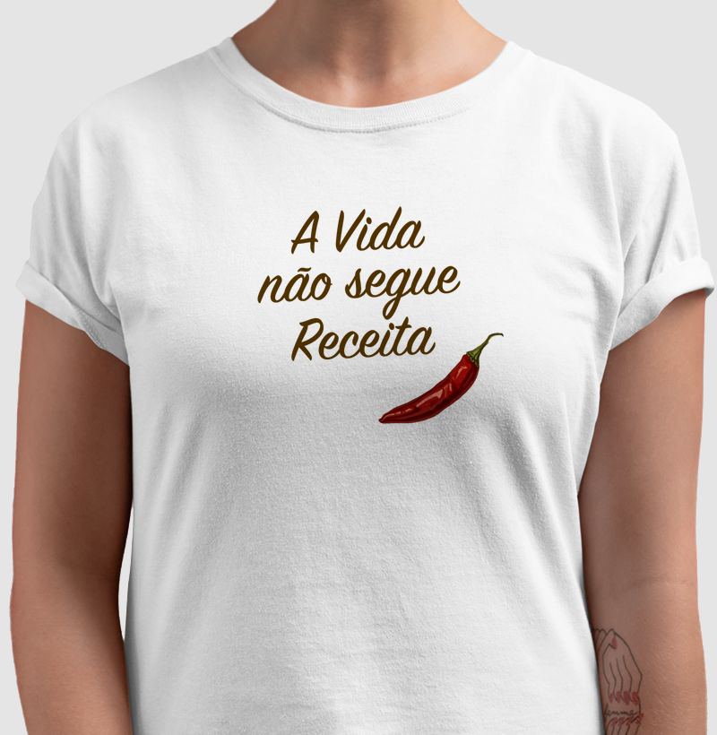 A vida não segue receita