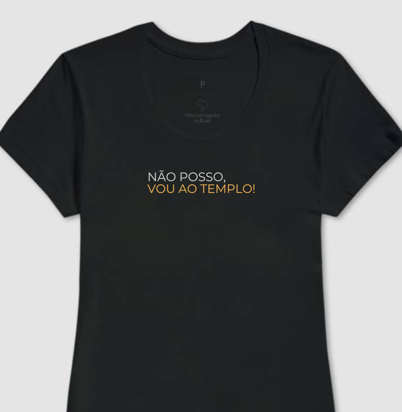 Não Posso, Vou ao Templo!