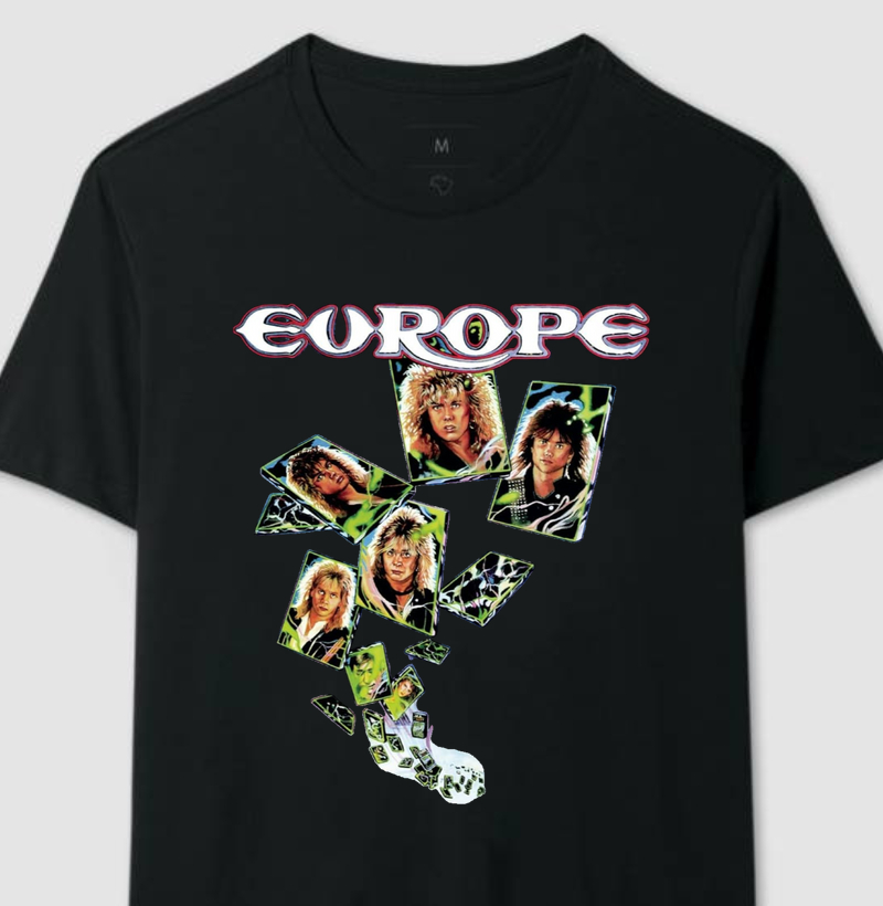 Camiseta Europe - The Final Countdown