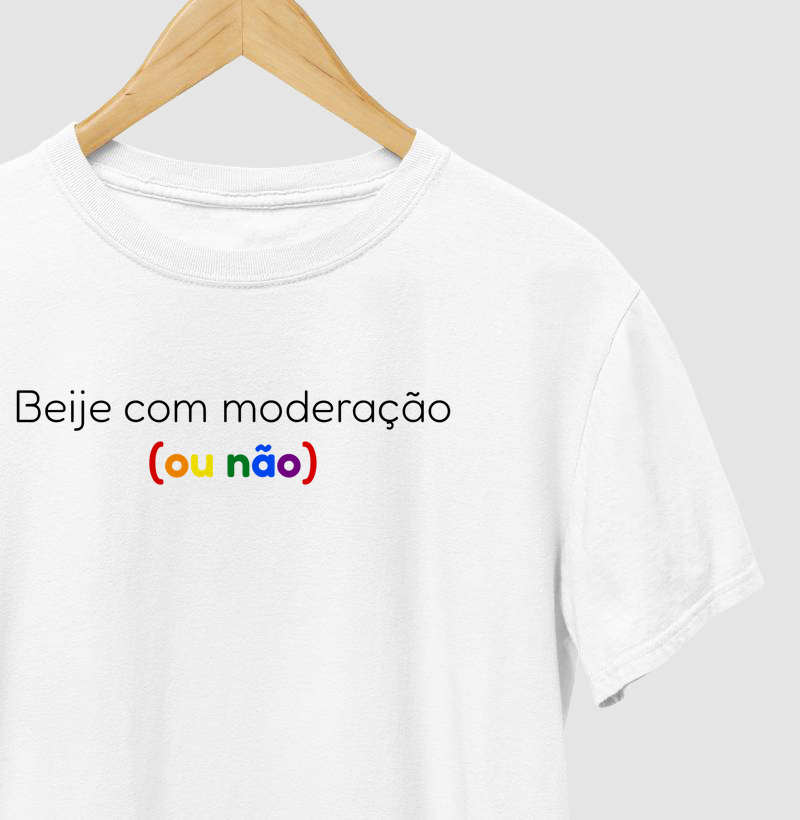Beije com moderação (ou não) - colorida