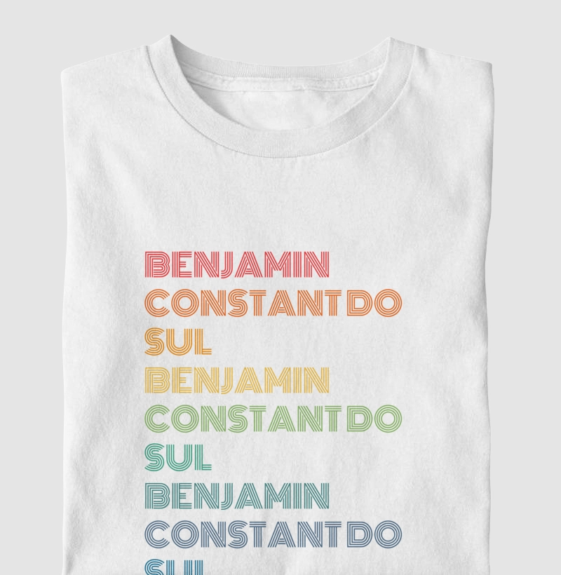 Benjamin Constant do Sul Letreiro Retrô