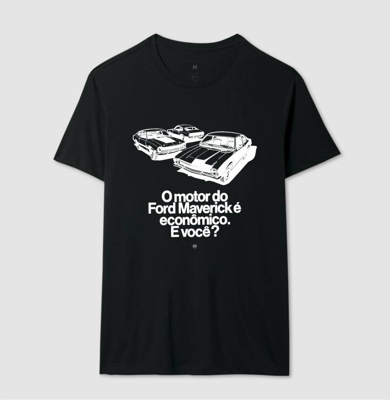 Propaganda Maverick - Motor econômico - Cores