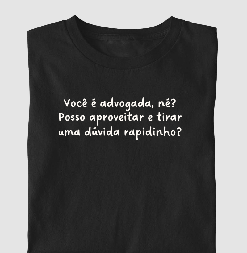 Você é ADVOGADA? (ADV)