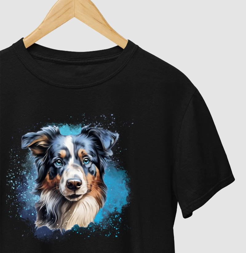 Blue Merle Border Collie