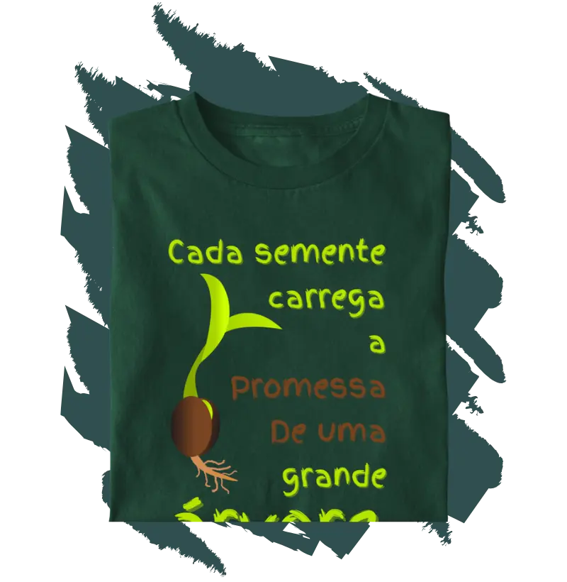 Camiseta Cristã - semente e promessa MASC