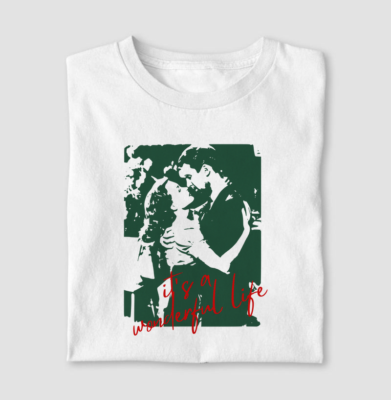 Camiseta It’s a Wonderful Life (A Felicidade Não Se Compra)