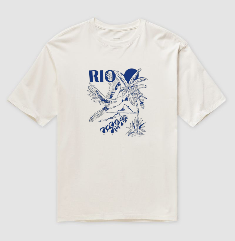 Camiseta Oversized RJ