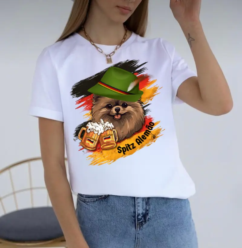 [Camiseta] Spitz Alemão