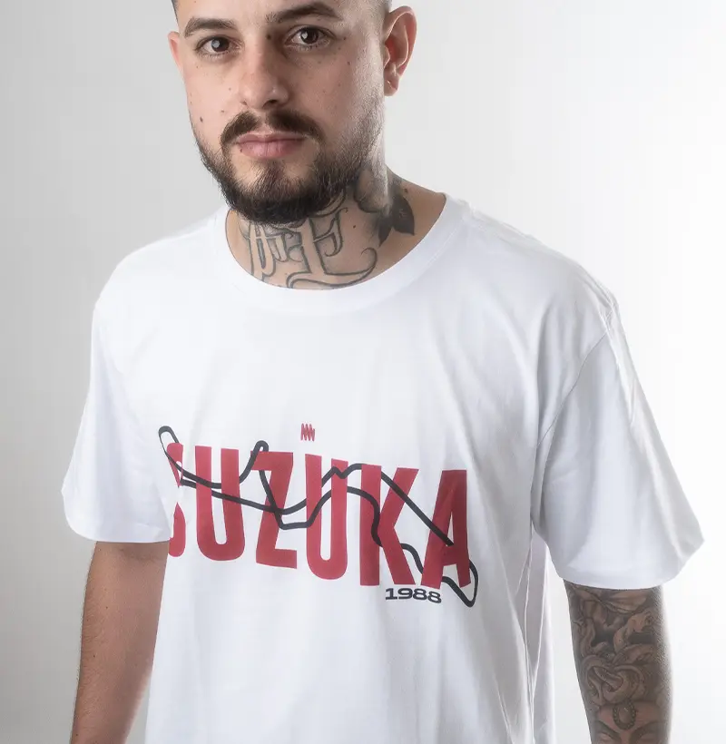 Camiseta - Suzuka 1988 Kikoautos - by Reserva Ink 