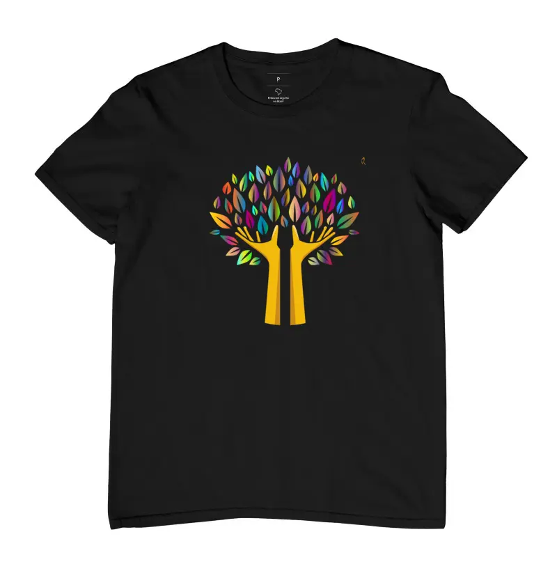 Camiseta - Folhas Colors