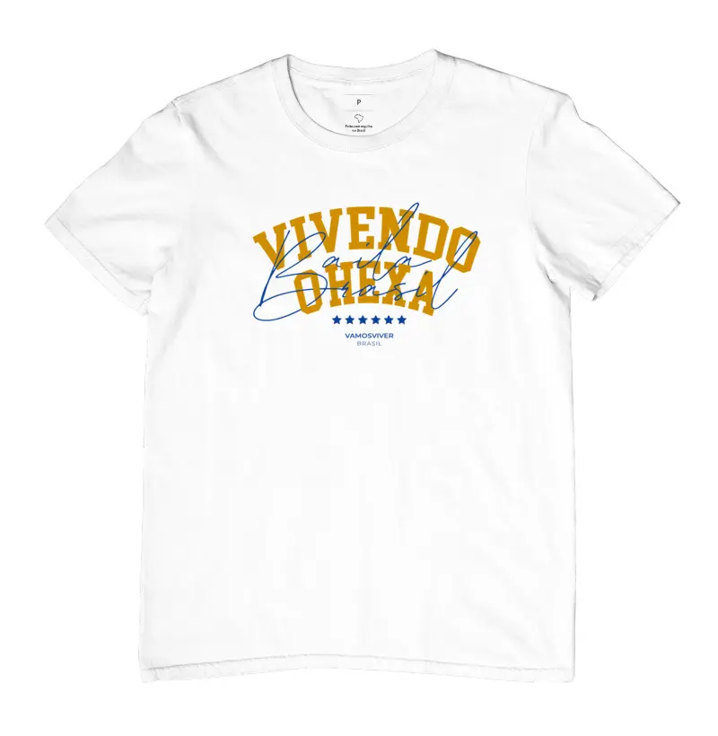 Camiseta Vivendo o Hexa Baila Brasil